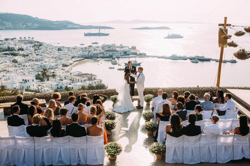 mykonos wedding events